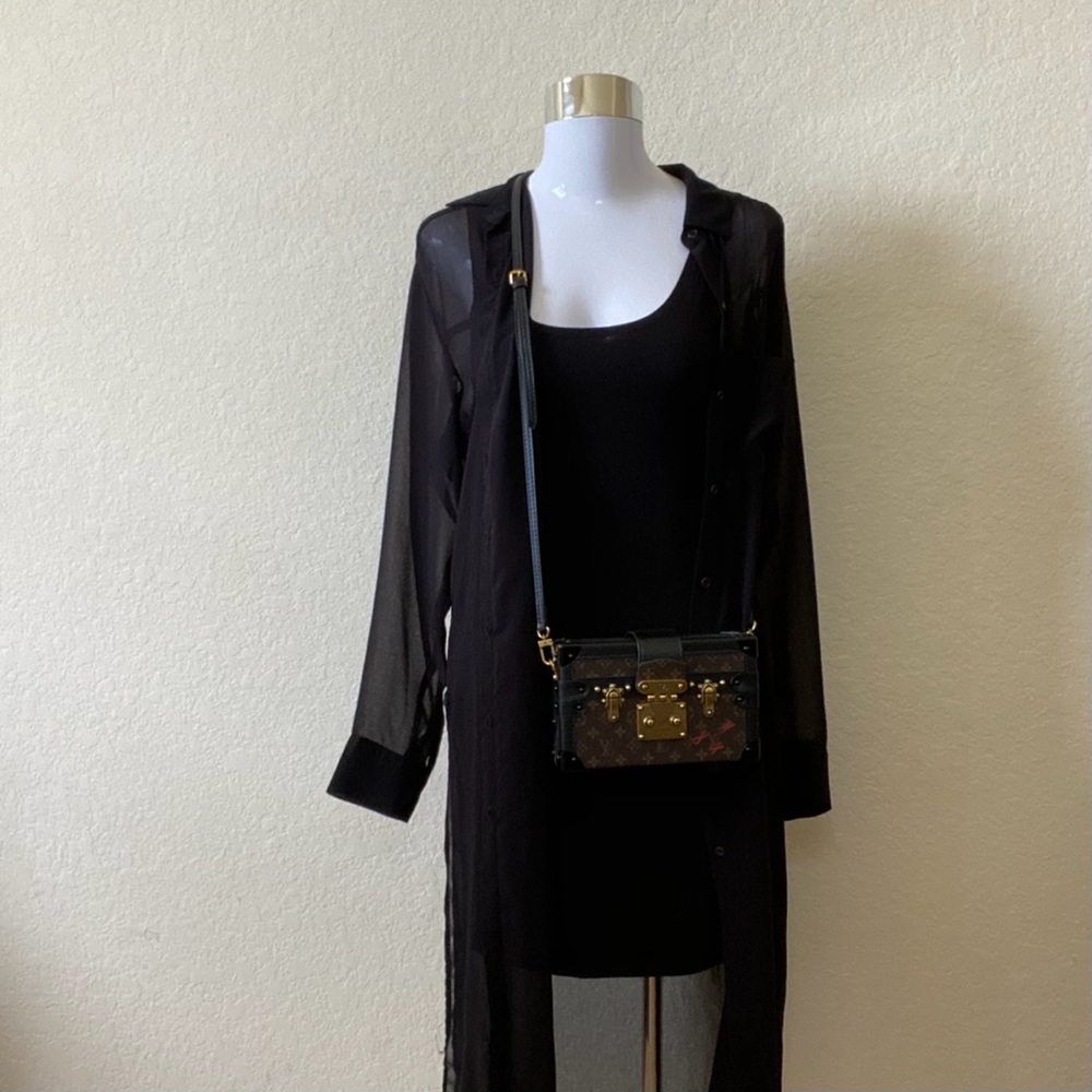 Sheer Button-Down Slipover - image 2